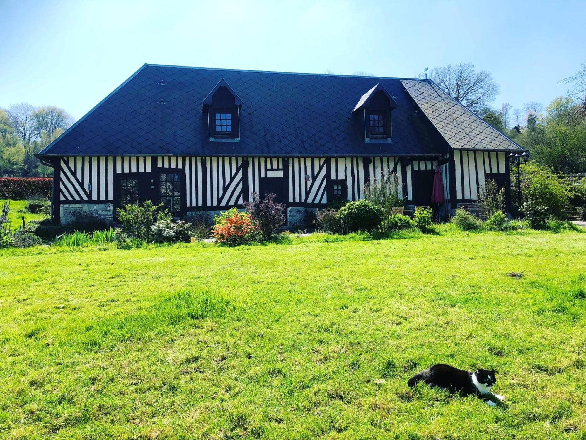 Bed and Breakfast Le Champ Des Possibles Manerbe Exterior foto