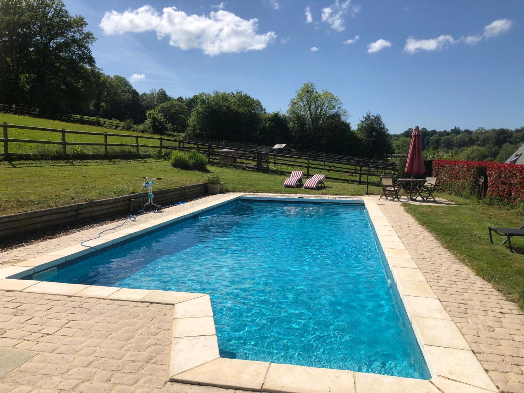Bed and Breakfast Le Champ Des Possibles Manerbe Exterior foto